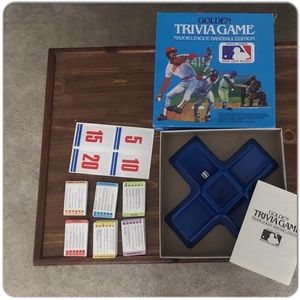 Vintage Game, 1984, Golden Trivia Game Major League Baseball Edition, Complete